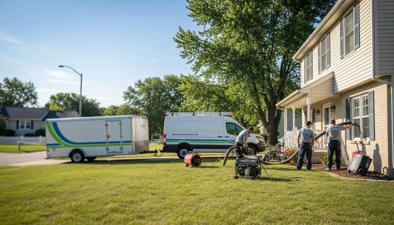 Flooded Basement Restoration And Cleanup With Repair in Fife Lake, MI near me